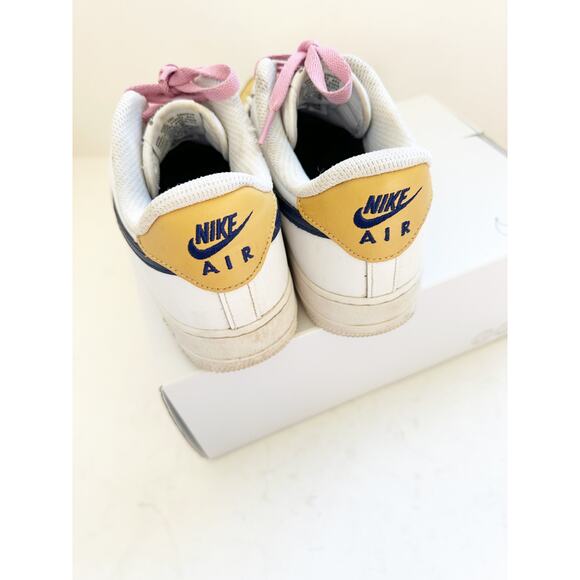 Nike Women's Made By You Custom Air Force One Size 11 Tennis Shoe Sneaker - Picture 4 of 7